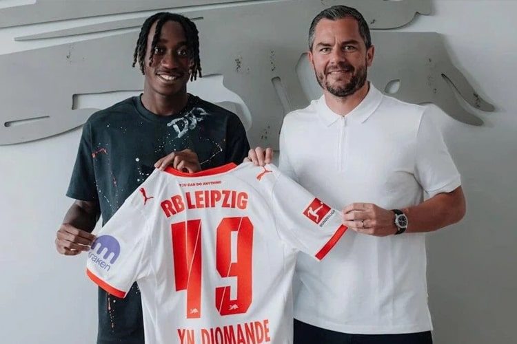 Ivorian Yan Diomande joins Leipzig as a new signing